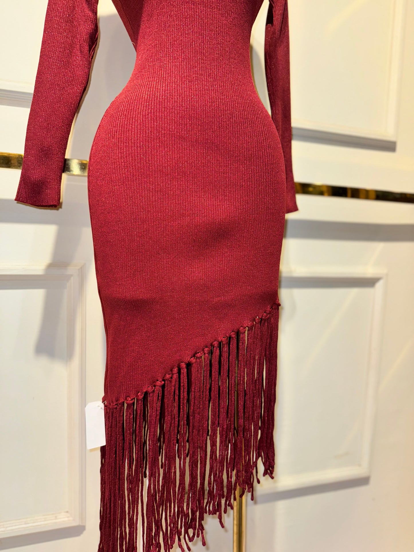 VESTIDO MIRABELA VINO