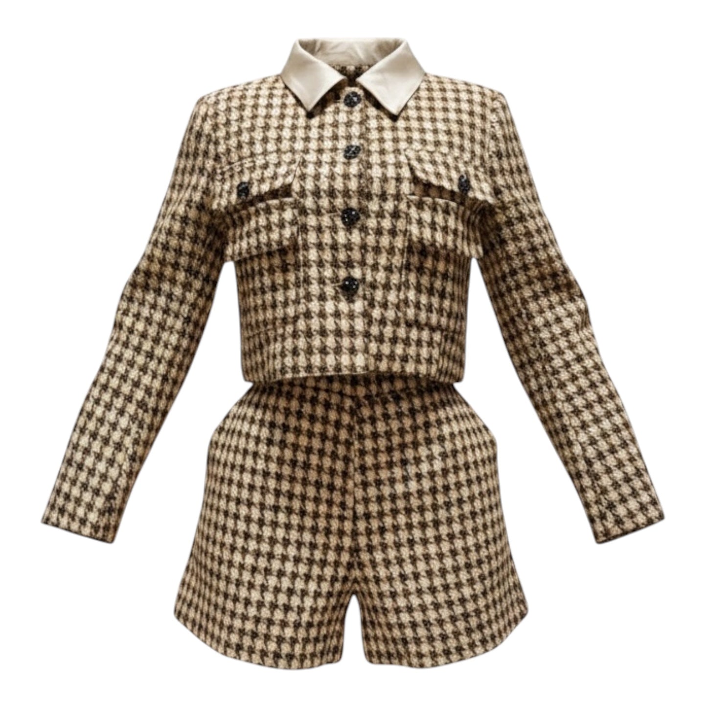 SET TWEED SELENE CAFE