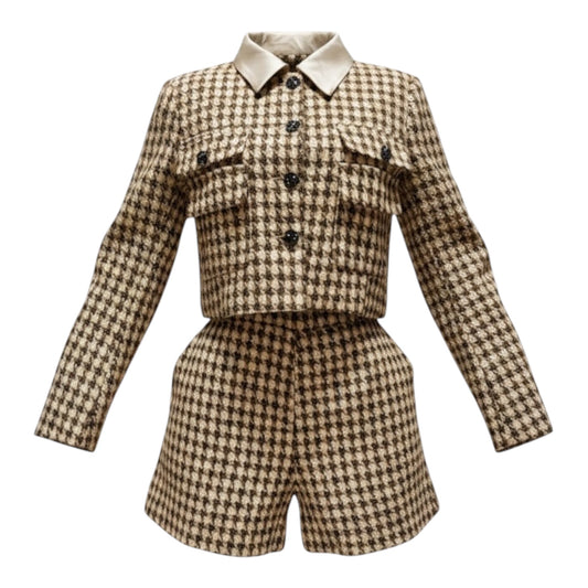 SET TWEED SELENE CAFE