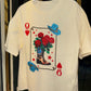 PLAYERA CARTA VAQUERA FLORES