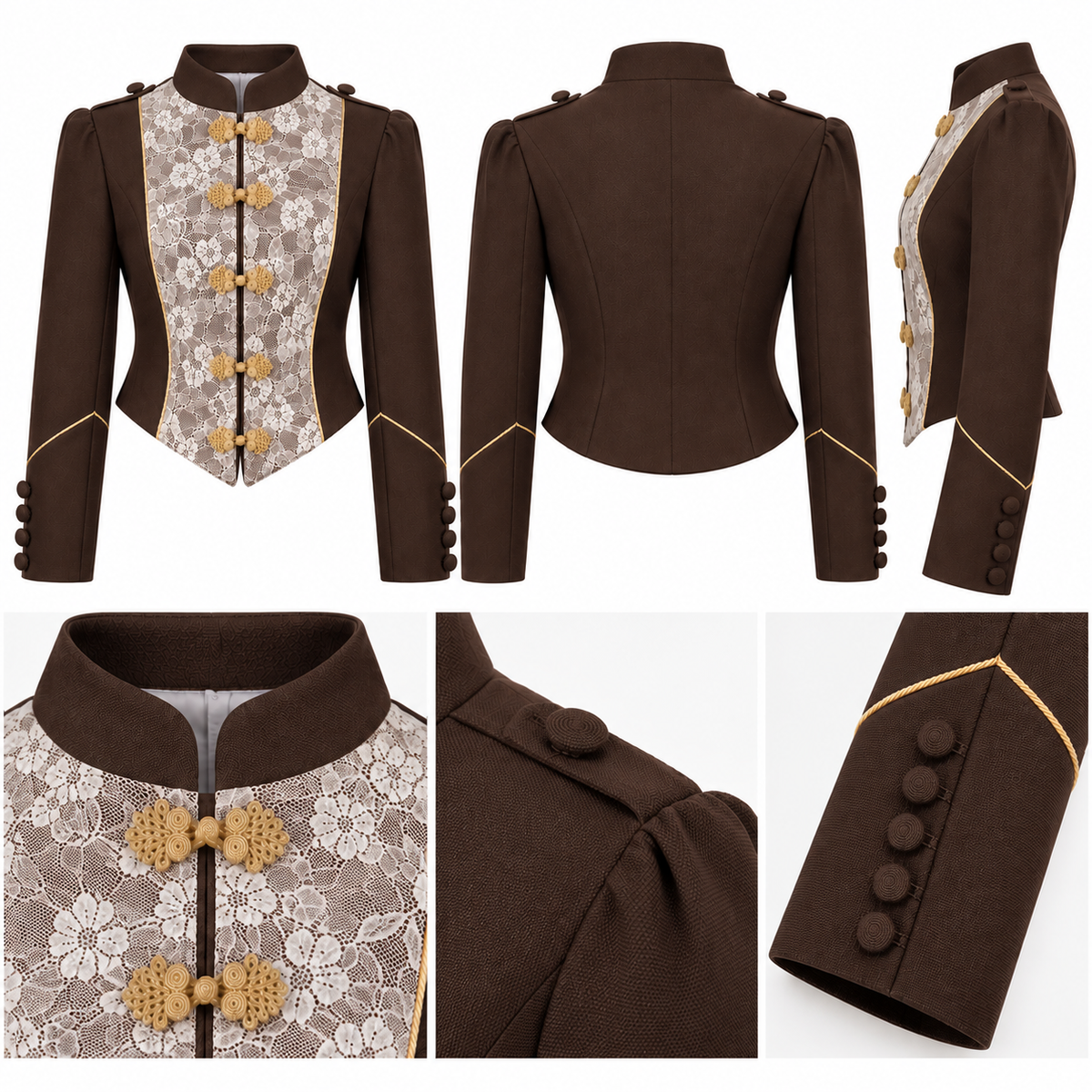 JACKET ISABELLE CHOCOLATE