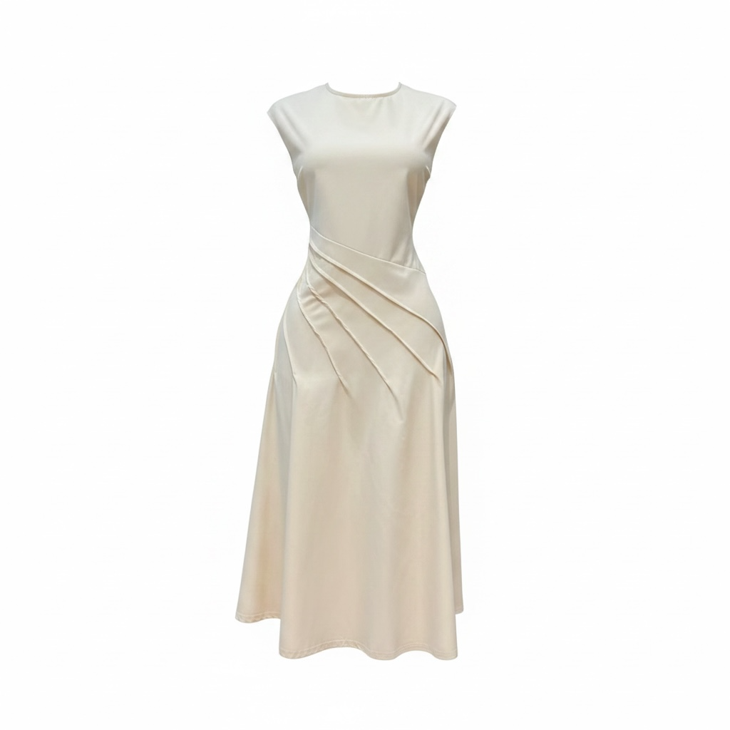 VESTIDO MIDI SALMA RELIEVE