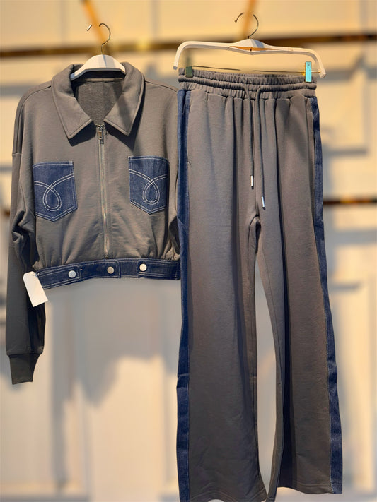 SET DARA GRIS OBSCURO