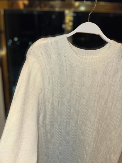 VESTIDO SIMPLE COZY BLANCO