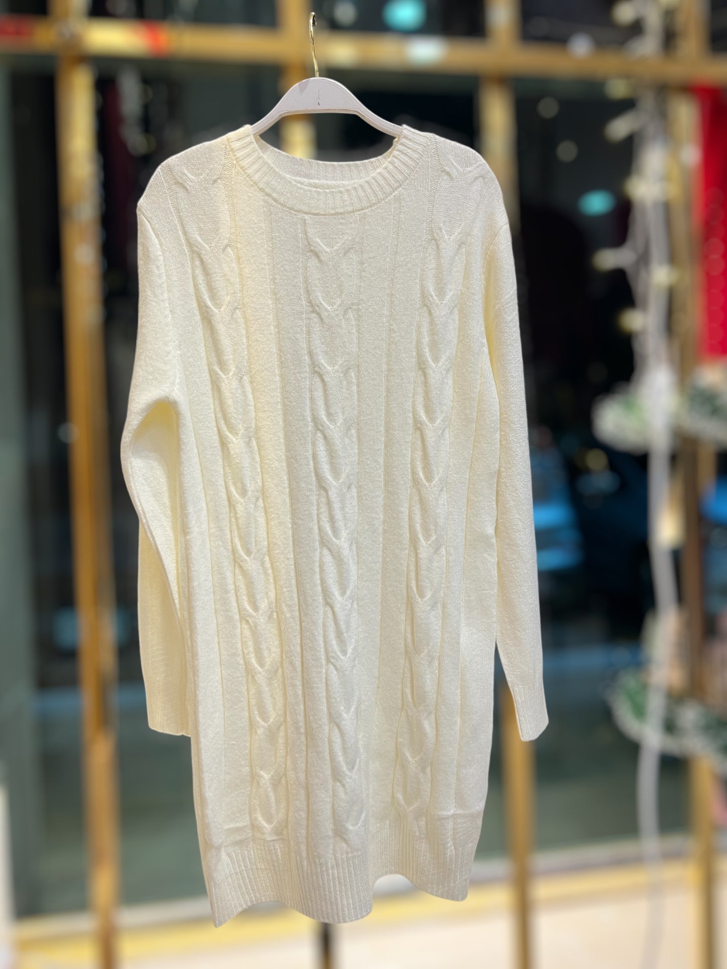 VESTIDO COZY BLANCO