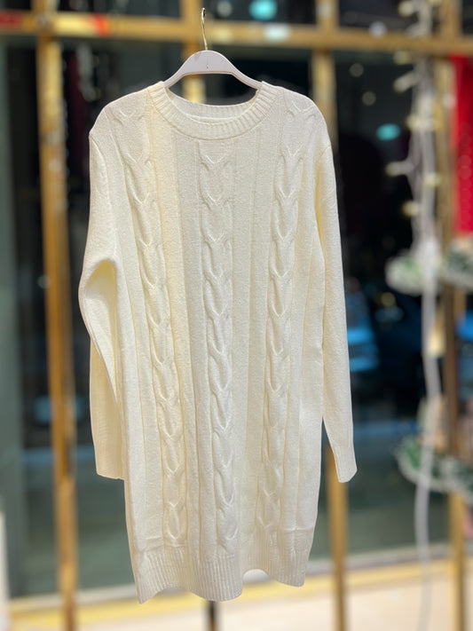 VESTIDO COZY BLANCO