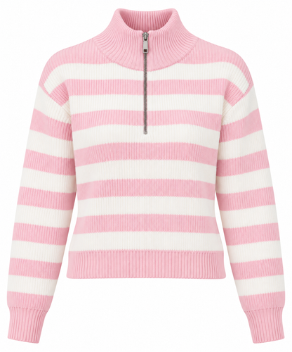 SUETER JOY LINEAS GRIS