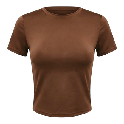 BLUSA SOFT MANGA CORTA ROSA
