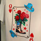 PLAYERA CARTA VAQUERA FLORES