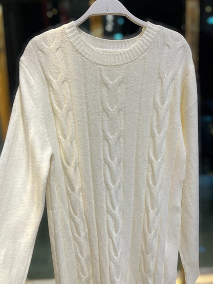 VESTIDO COZY BLANCO