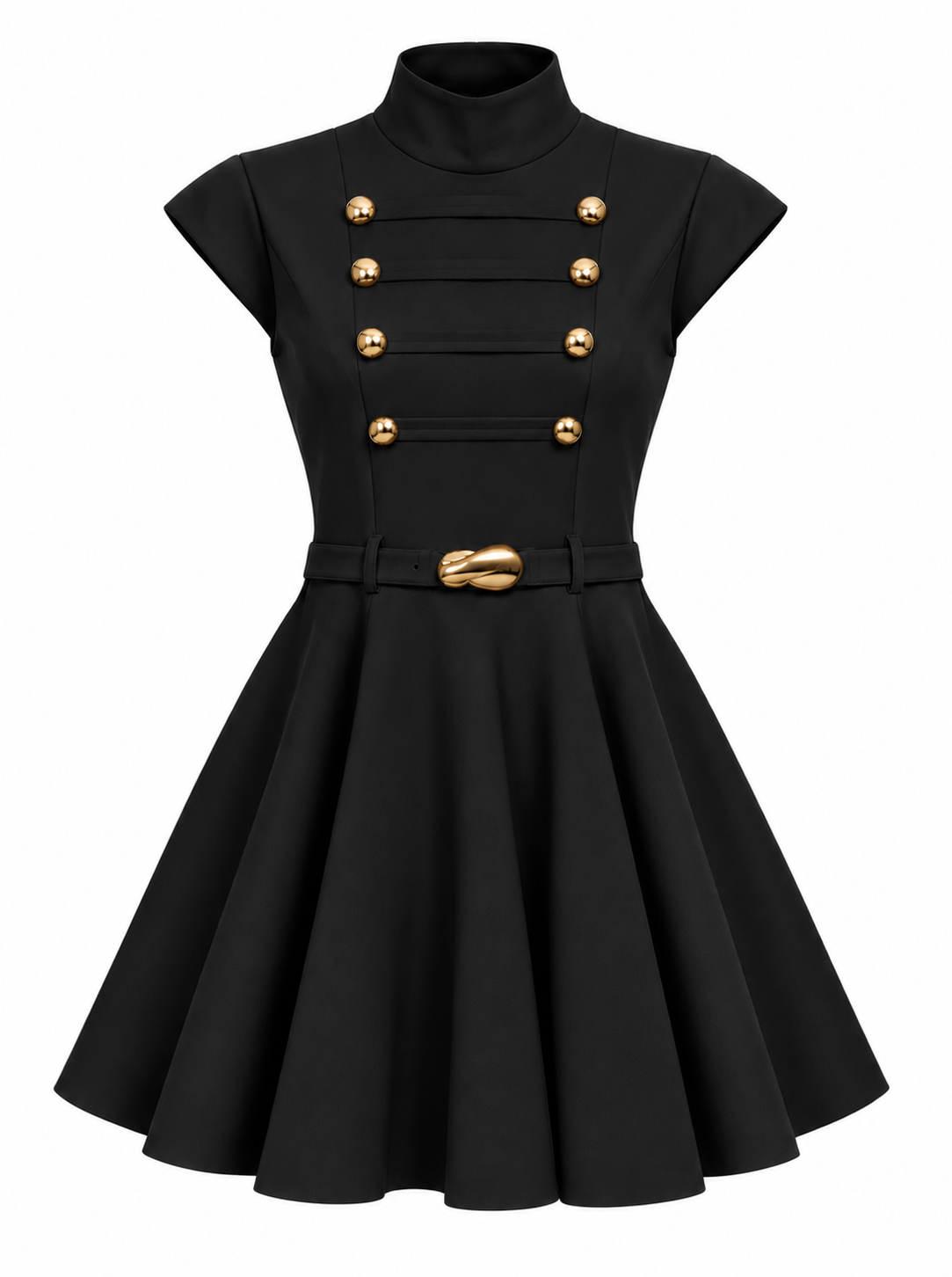VESTIDO SASHA NEGRO