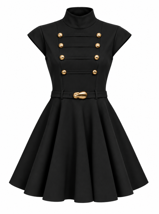 VESTIDO SASHA NEGRO