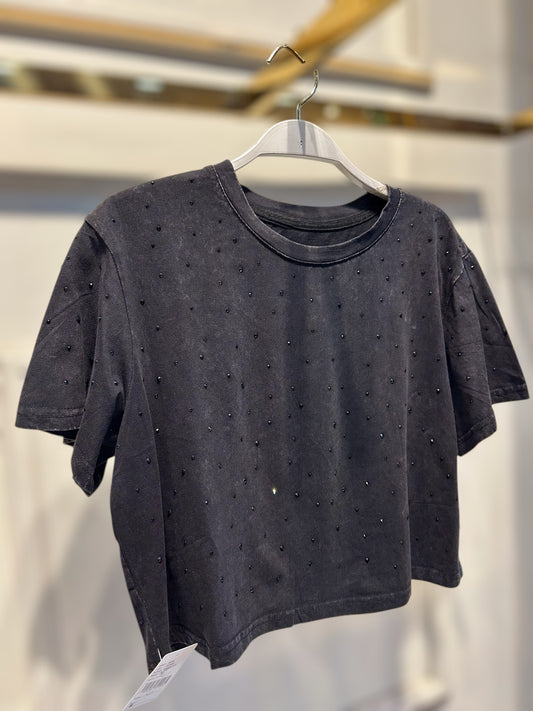 PLAYERA CROP  STONES