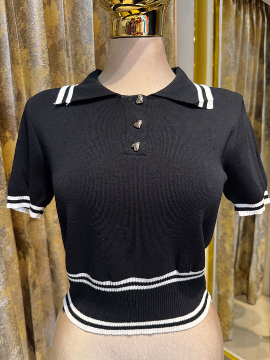 BLUSA CORAZÓN METAL