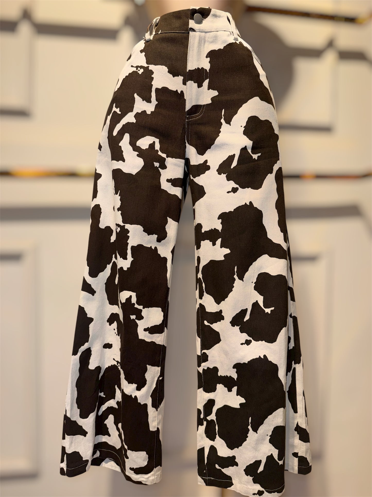 JEANS COW PRINT CAFE