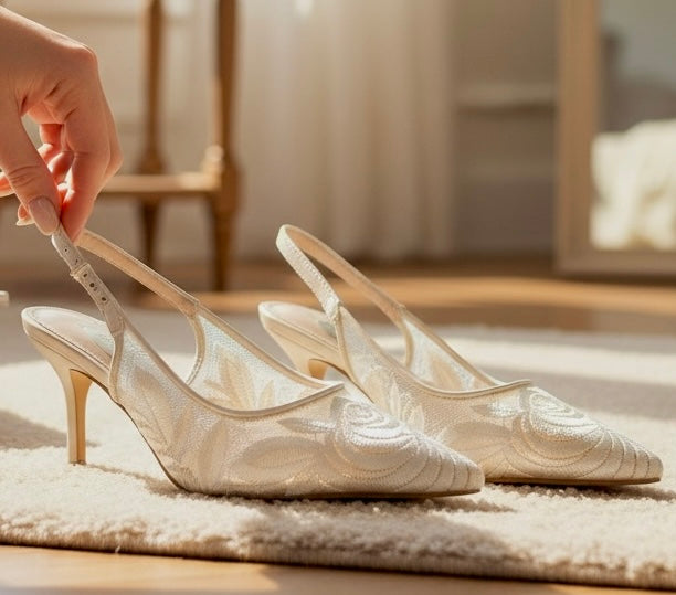 ZAPATILLA FLOWER LACE