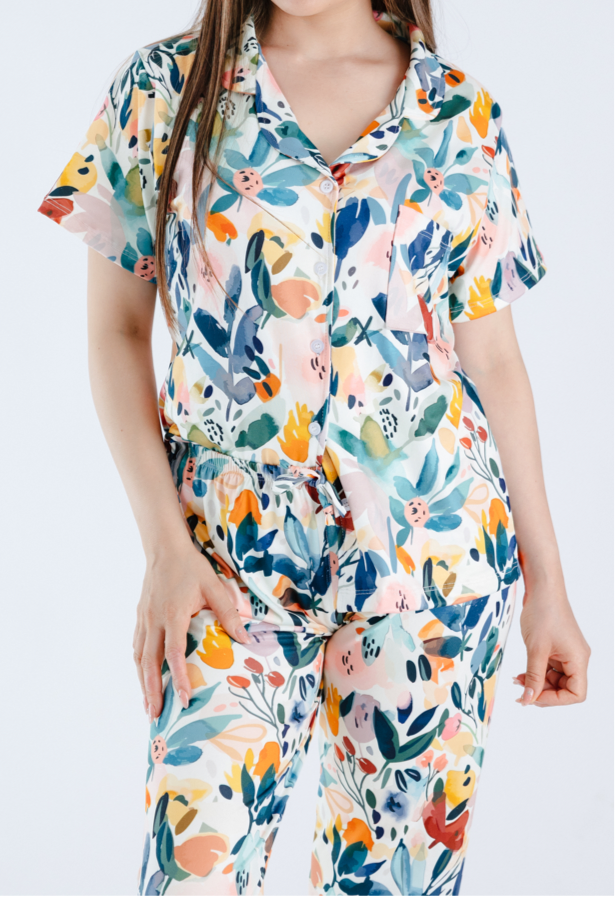 PIJAMA PANTALÓN TROPICAL