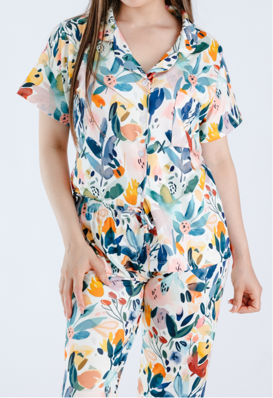 PIJAMA PANTALÓN TROPICAL