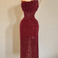 VESTIDO SASHA SPARKLE TIRANTE