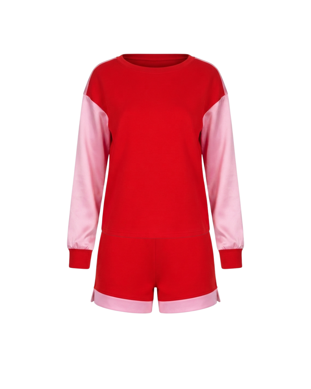 SET POLLY SHORT ROJO
