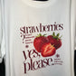 PLAYERA STRAWBERRIES