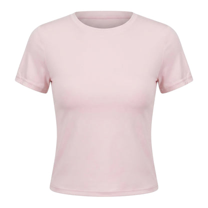 BLUSA SOFT MANGA CORTA ROSA