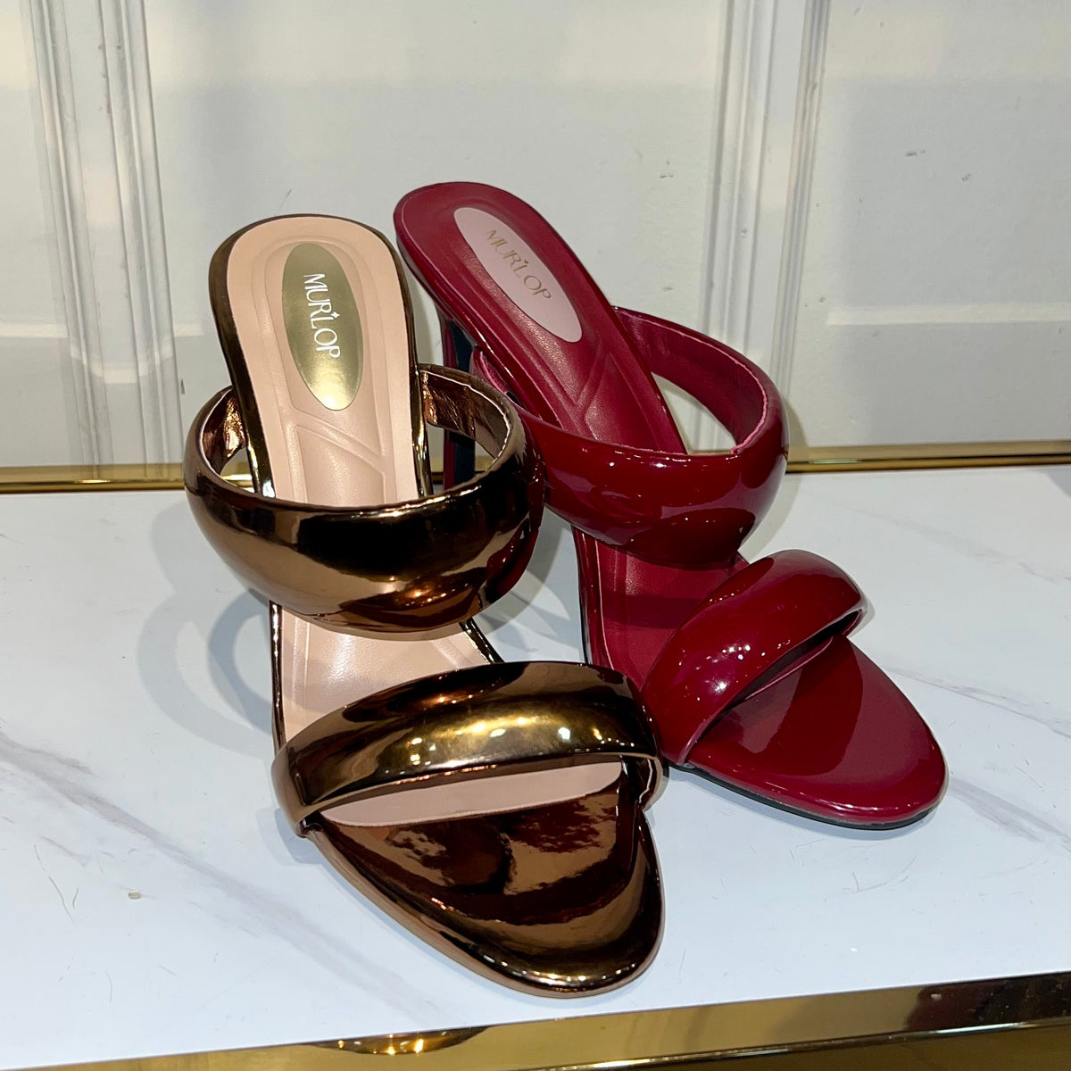 ZAPATILLA POLISH BRONCE
