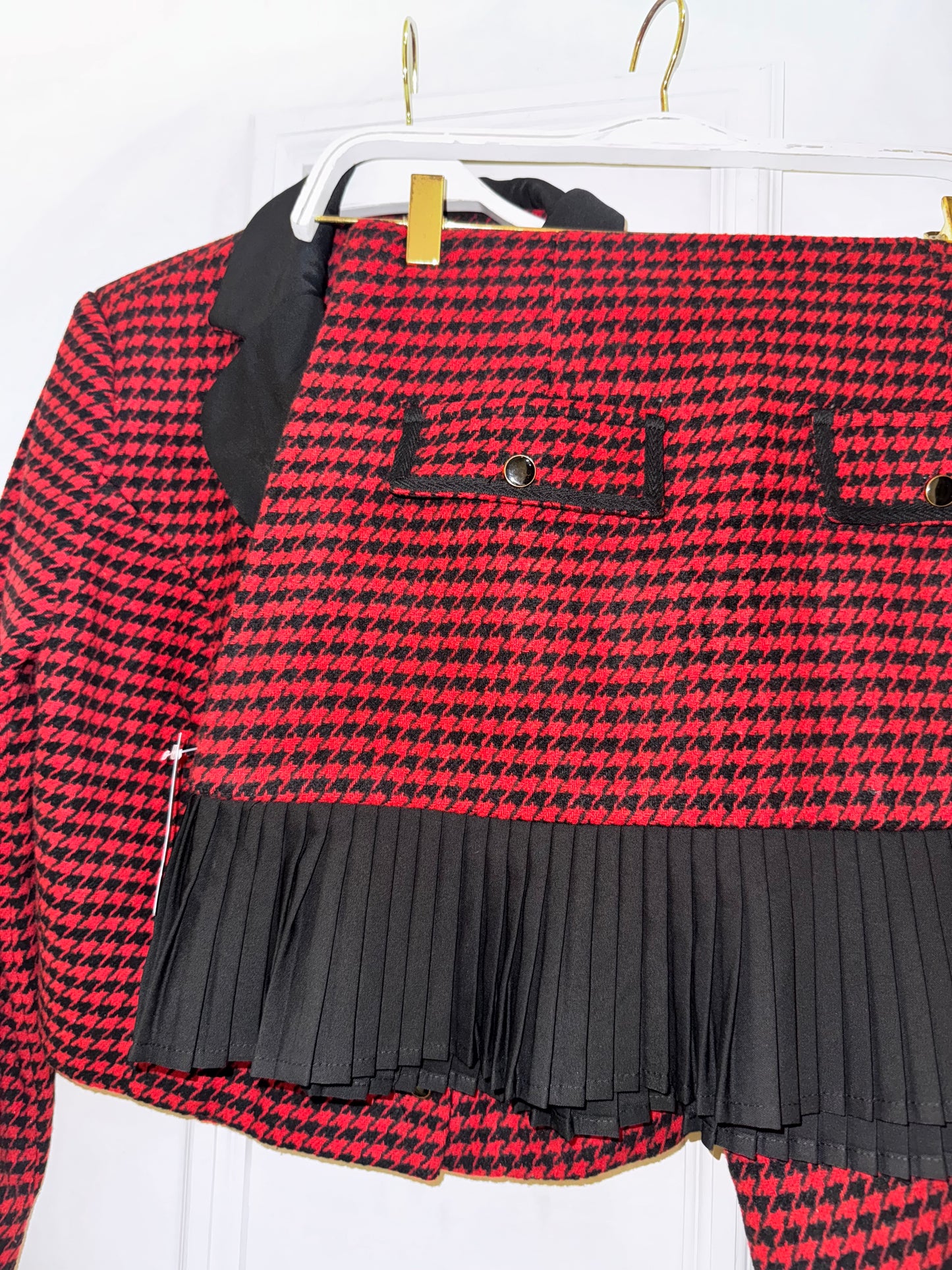 SET STEF HOUNDSTOOTH