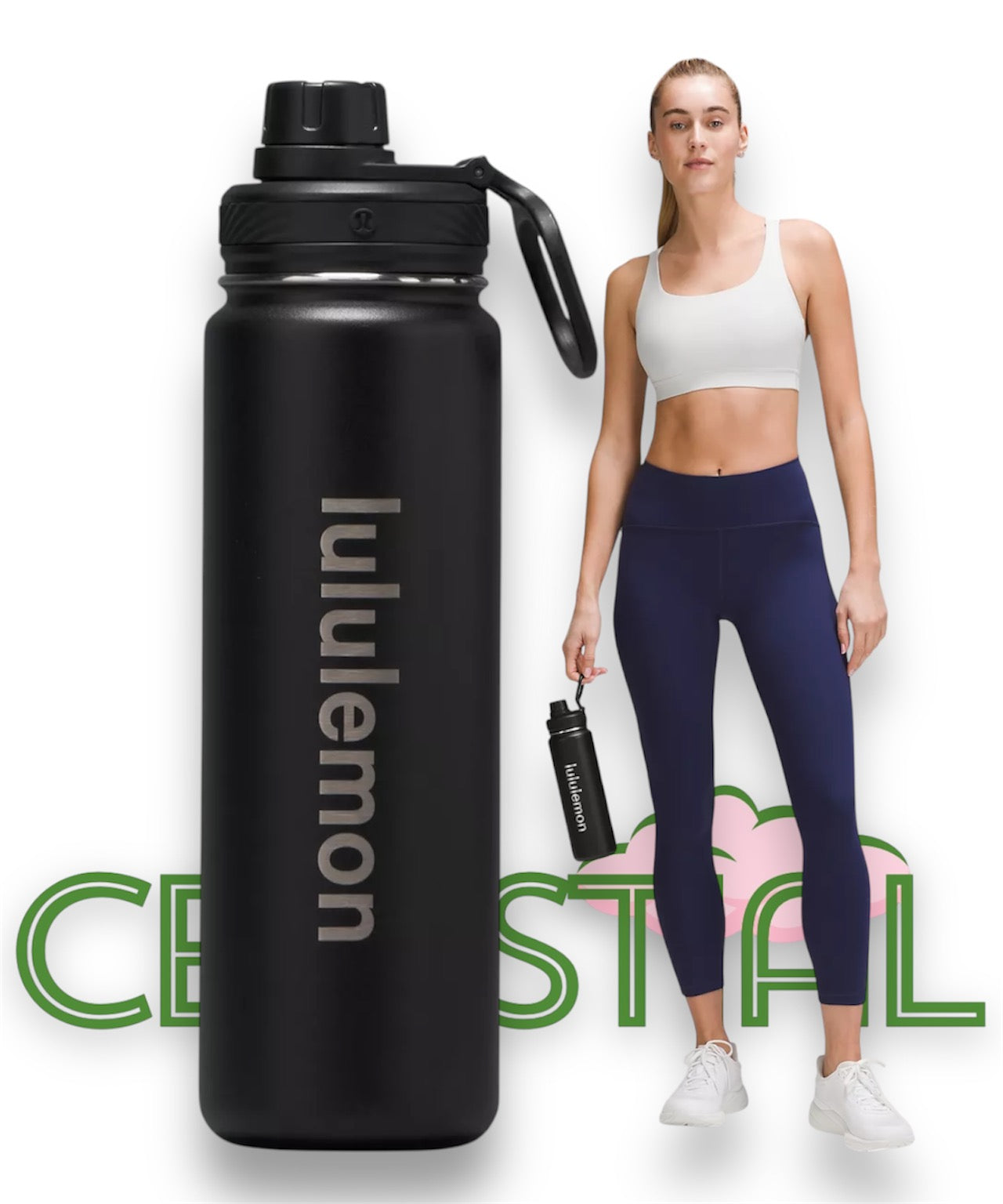 BACK TO LIFE SPORT BOTTLE ROSA