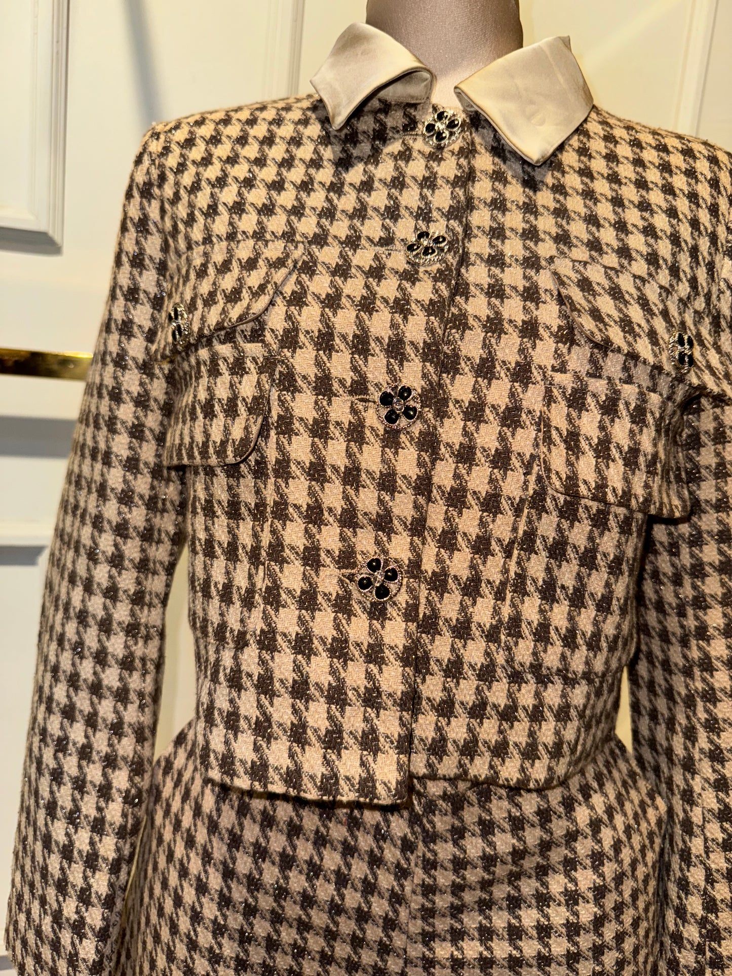 SET TWEED SELENE CAFE