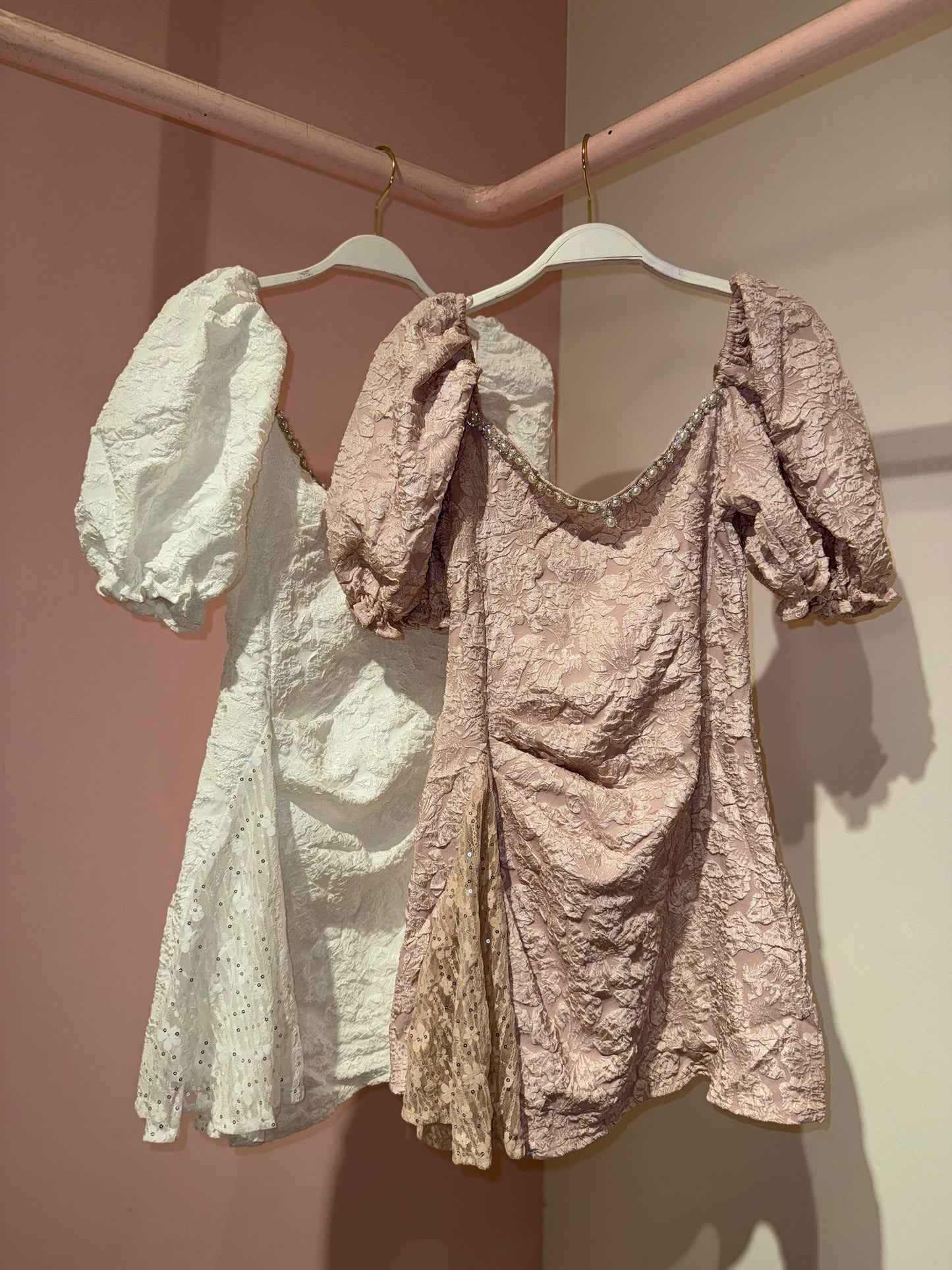 VESTIDO LACE ROSELLE CREMA