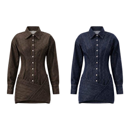 VESTIDO SHERLYN DENIM CHOCOLATE