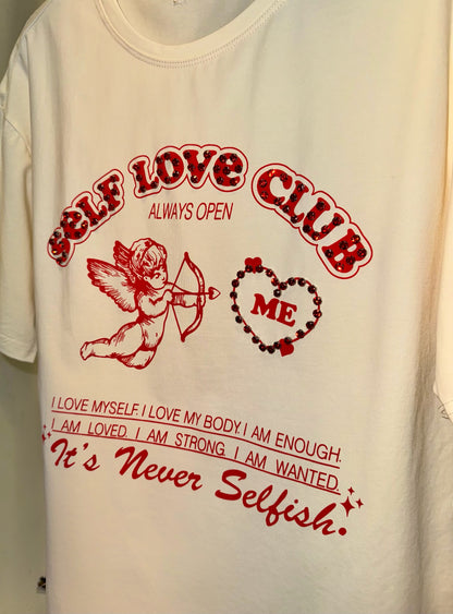 PLAYERA SELF LOVE CLUB