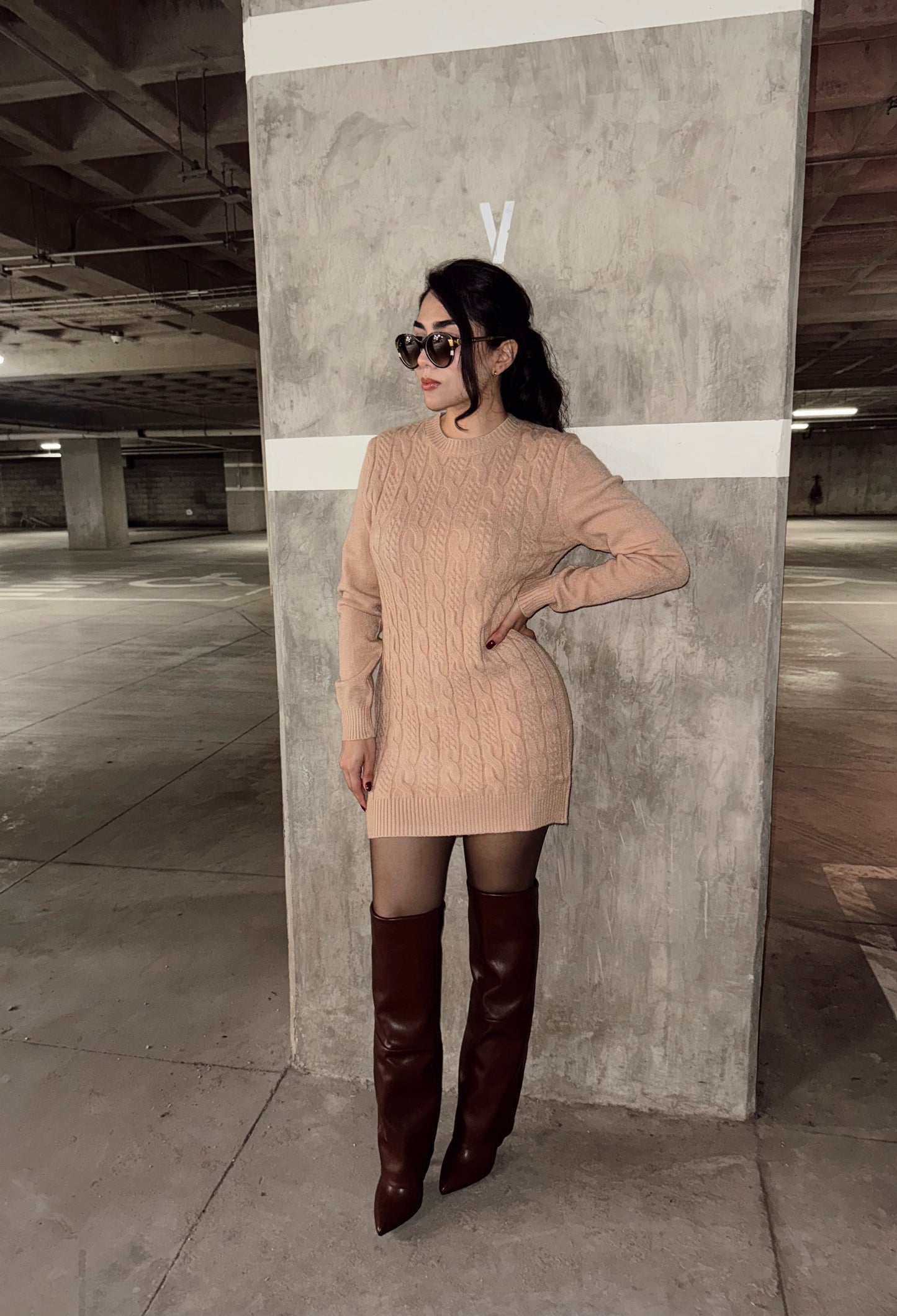 VESTIDO SIMPLE COZY NUDE