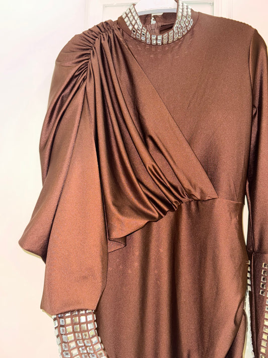 VESTIDO LORE  MAXI STONE