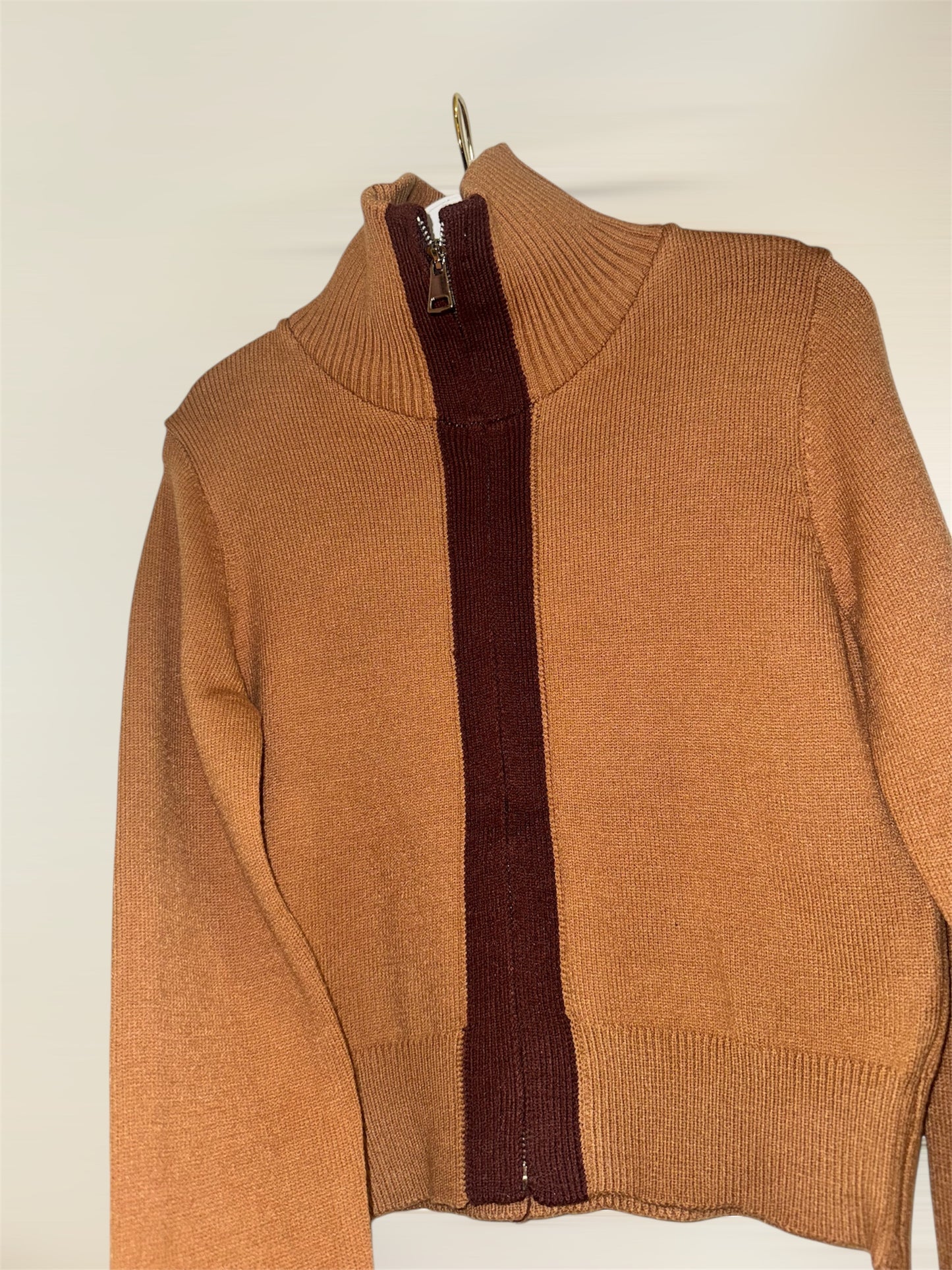 SUÉTER BRIA MOKA/CHOCOLATE