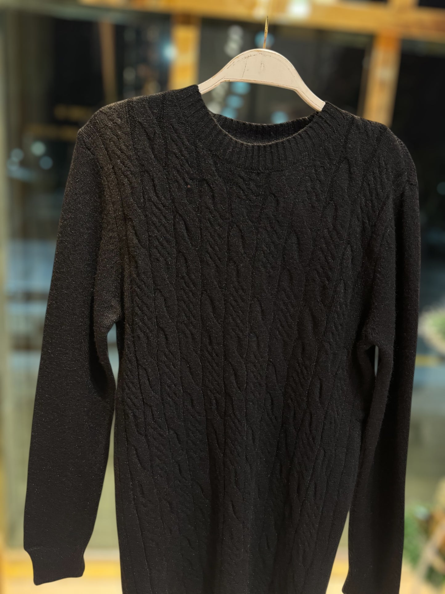 VESTIDO SIMPLE COZY NEGRO