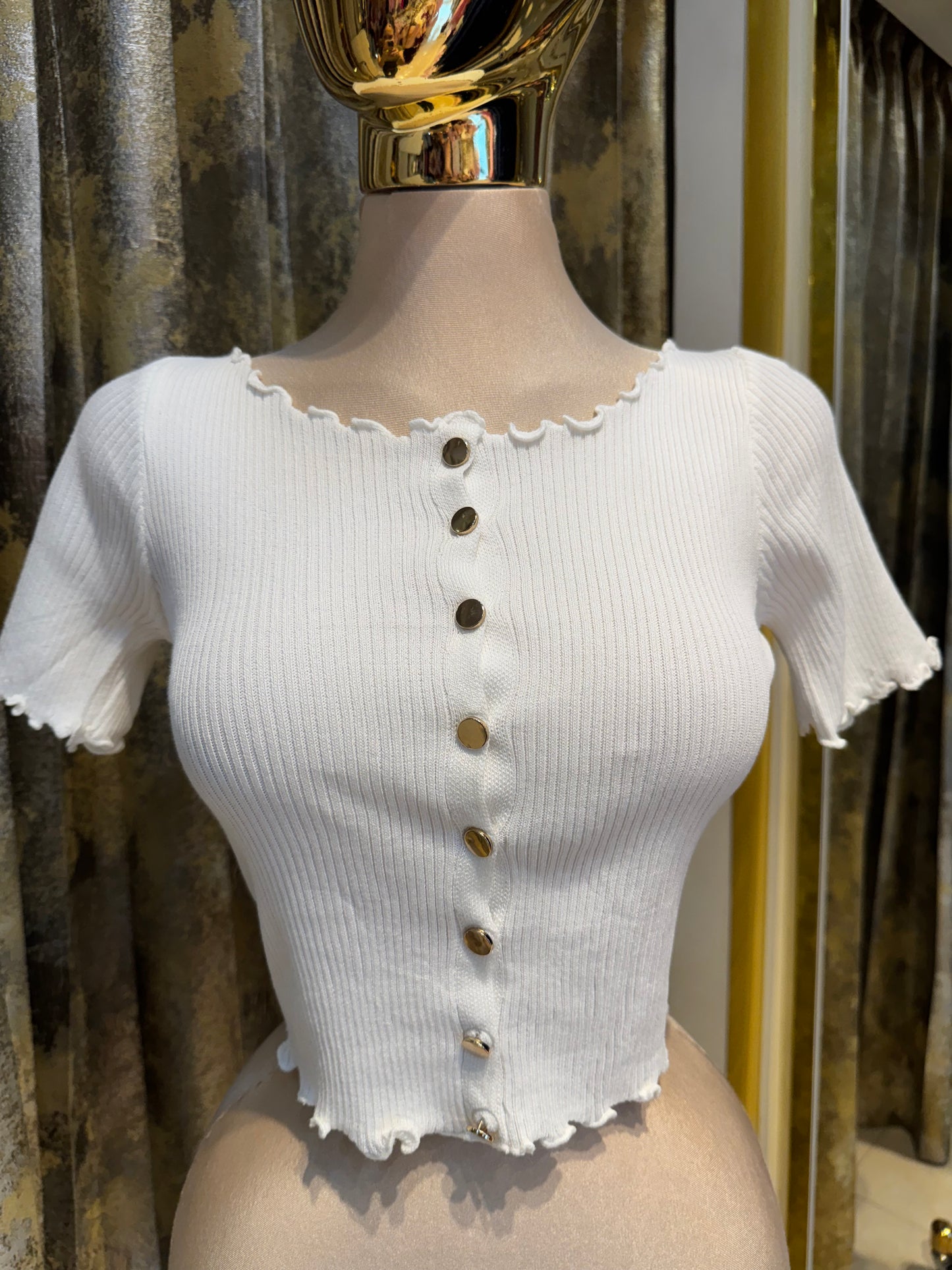 BLUSA CURLY BOTONES