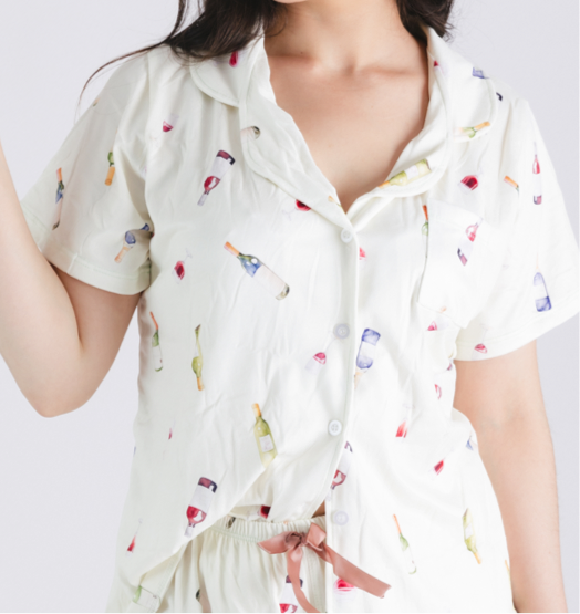 PIJAMA PANTALÓN WINE O’CLOCK