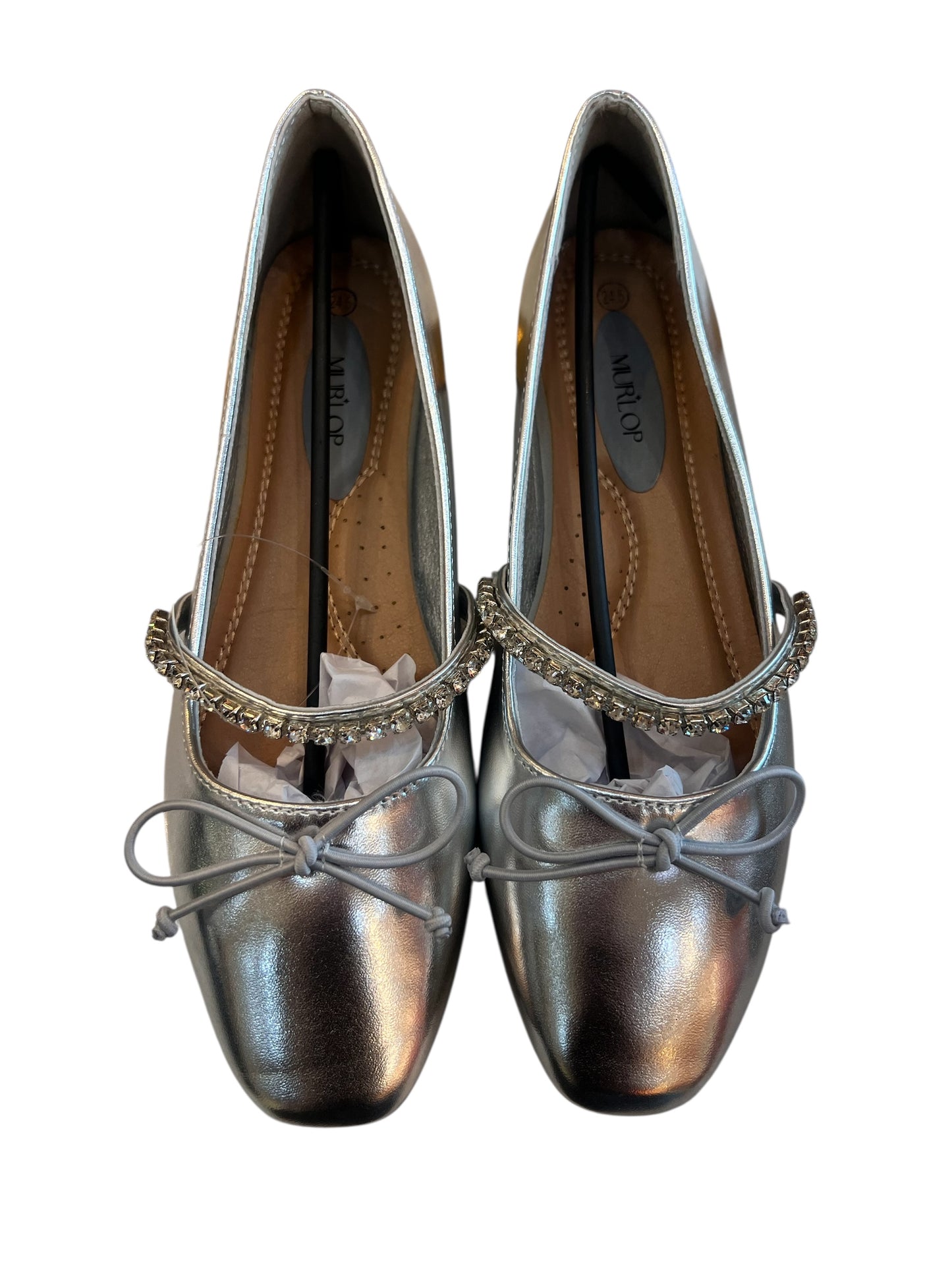 BALLERINA METALIC PLATA