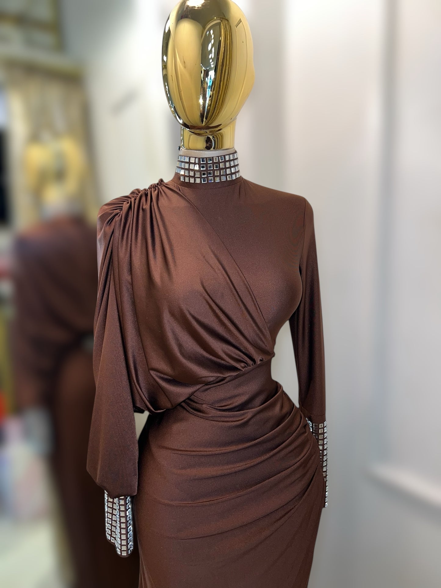 VESTIDO LORE  MAXI STONE