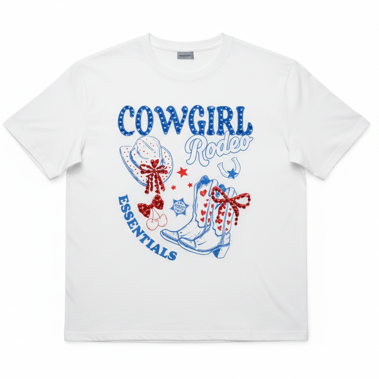 PLAYERA COWGIRL