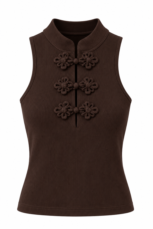 BLUSA KYRA CHOCOLATE