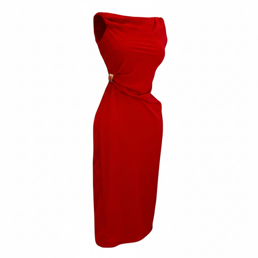 VESTIDO LANIA ASIMÉTRICO