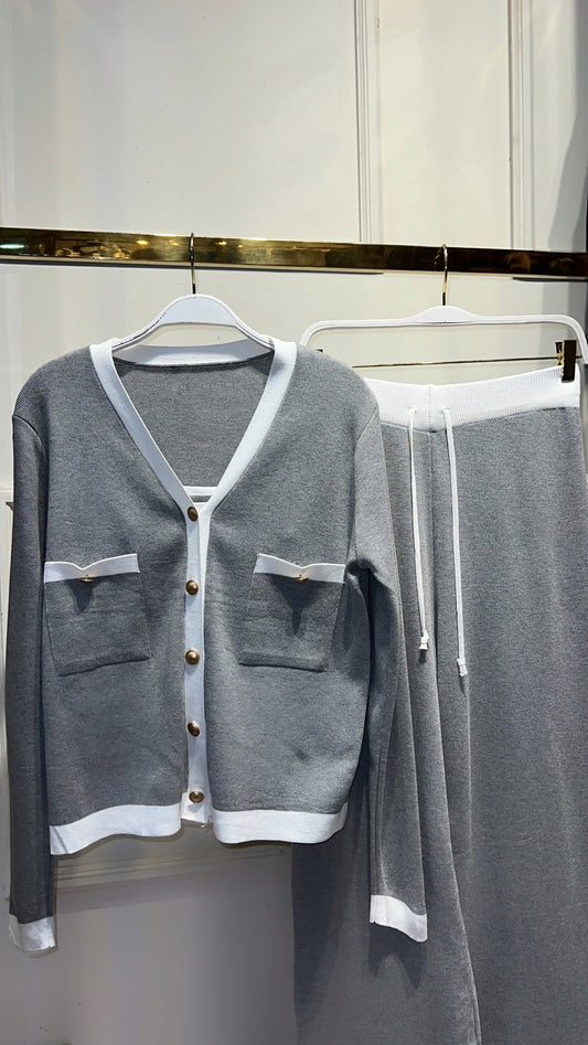 SET PUNTO 3 PIEZAS GRIS