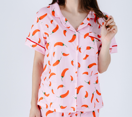 PIJAMA SHORT SPICY 🌶️ PINK