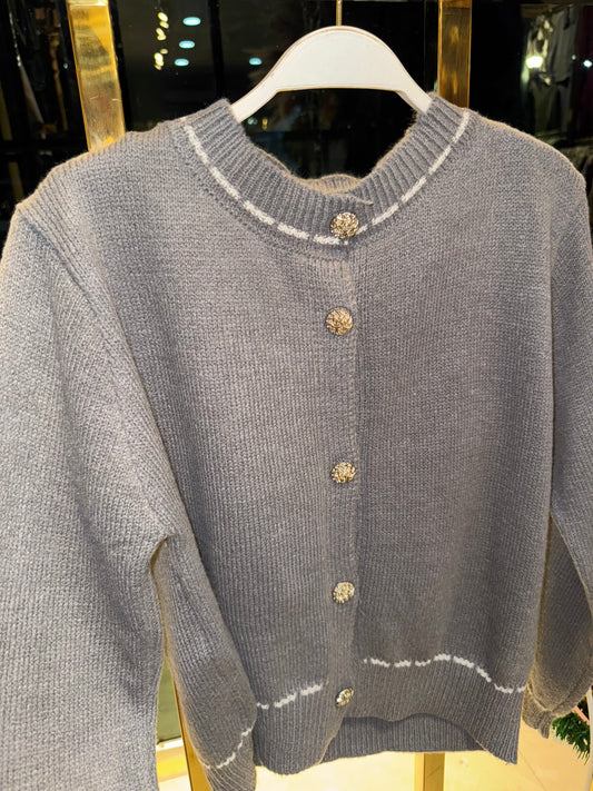 SUÉTER LUA GRIS