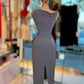 VESTIDO LANIA ASIMÉTRICO