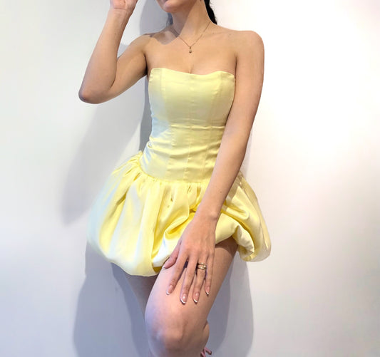 VESTIDO PRINCESS AURORA AMARILLO