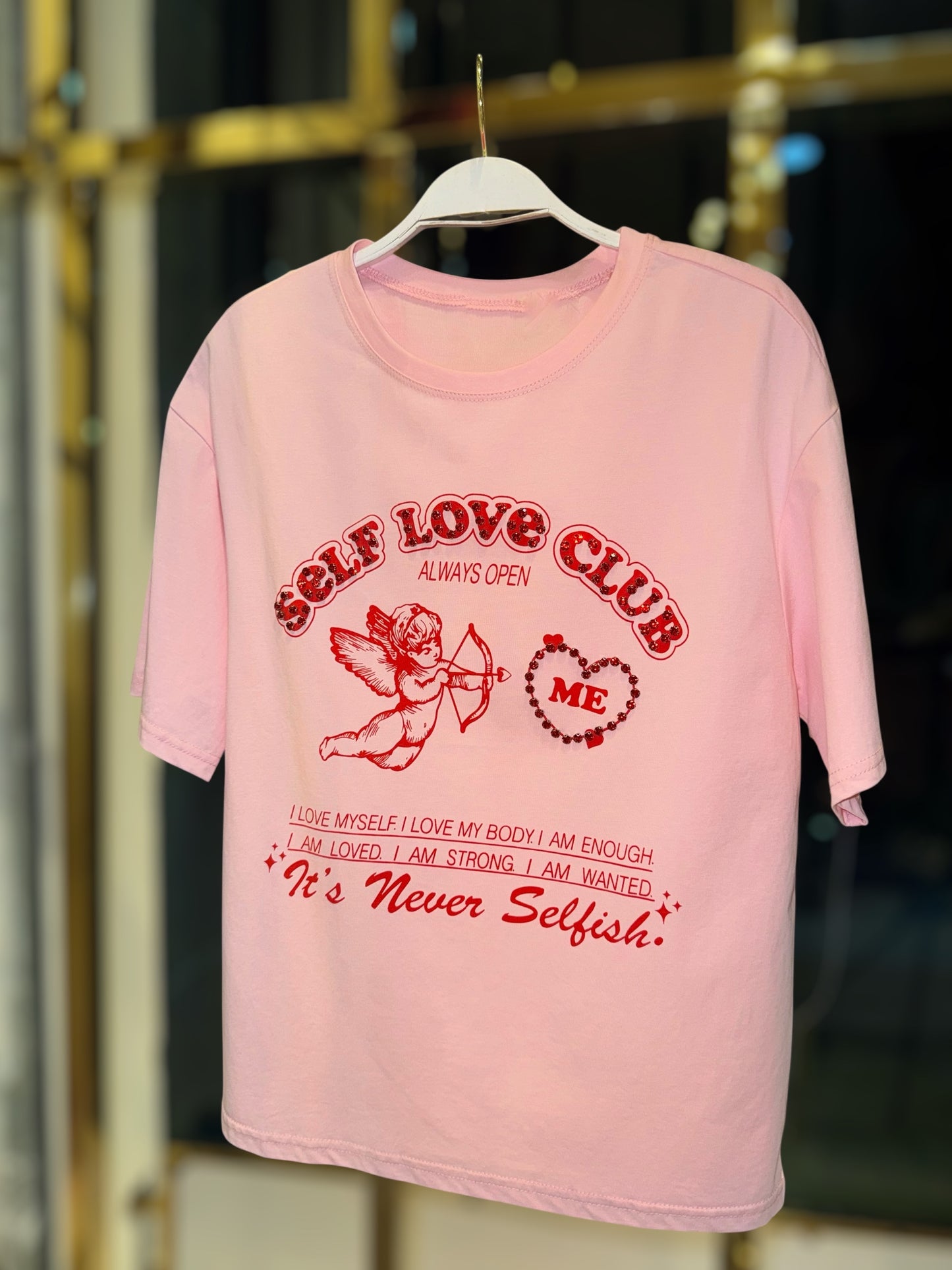 PLAYERA SELF LOVE CLUB